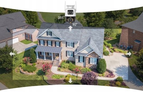 Kamera zewnętrzna wifi obrotowa Dahua 2x 5MP Głośnik Mikrofon Głośnik na Arena.pl