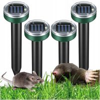 SILNY ODSTRASZACZ SOLARNY KRETÓW NA KRETY NORNIC PRZECIWKO KRETOM MOCNY X 4