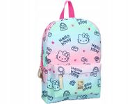 VADOBAG MAŁY PLECAK PRZEDSZKOLNY DZIECIĘCY Z KIESZENIĄ HELLO KITTY CHEERFUL