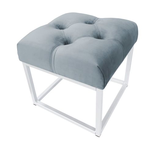 Pufa CHESTERFIELD LOFT ławka postawa biała BL06 na Arena.pl
