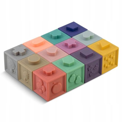 ZABAWKA DO KĄPIELI 24 ELEMENTY MONTESSORI KLOCKI SORTER DLA DZIECI PREZENT na Arena.pl