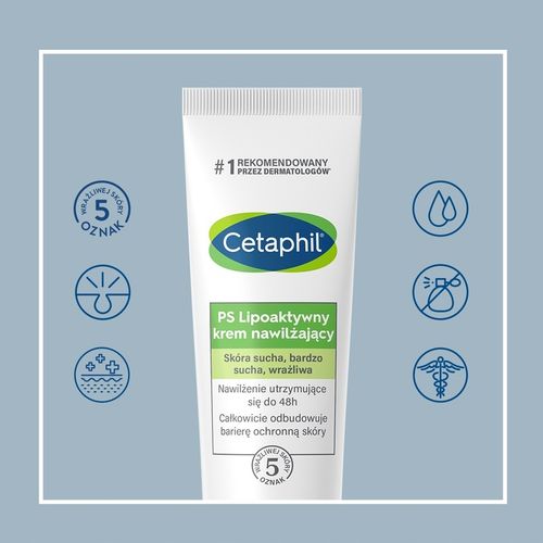 Cetaphil PS Lipoaktywny Krem nawilżający 100 g na Arena.pl