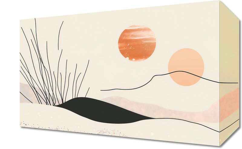 Obraz 30x20cm Miękkie Wzgórze zdjęcie 1