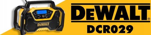 DEWALT Kompaktowe radio budowlane bluetooth solo na Arena.pl