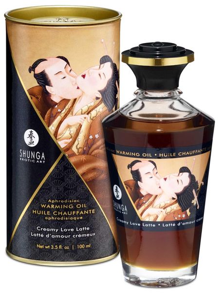 Warming Oil Creamy Love Latte zdjęcie 1