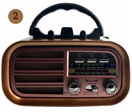 PRZENOŚNE RADIO KUCHENNE BUDOWALNE MICRO SD USB BLUETOOTH PANEL na Arena.pl