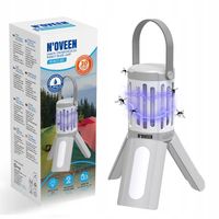 LAMPA owadobójcza LATARKA 2w1 NA OWADY KOMARY MUCHY ĆMY SKUTECZNA