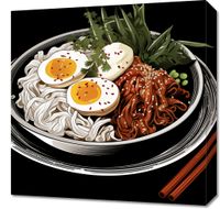 Obraz 50x50cm Ramen w Sztuce