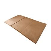 materac 180x100x5 welurowy beżowy