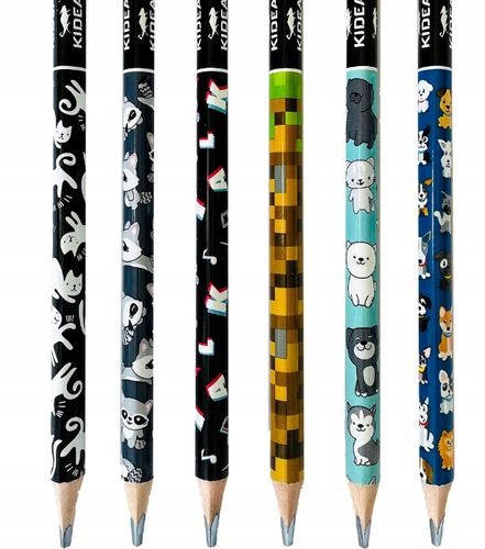 Ołówek Trójkątny Gruby Z Nadrukiem Kidea A'28 na Arena.pl