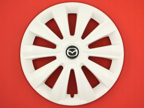KOŁPAKI 14'' MAZDA - 323P Premacy Mazda2 BIAŁE DLB na Arena.pl