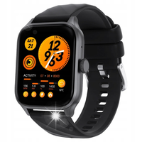 Smartwatch Weofly Active czarny TFT Bluetooth 260mAh elegancki