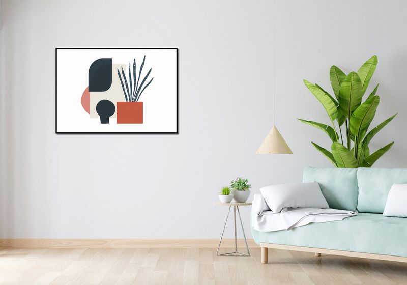 Plakat 100x70cm Zamknięte Myśli zdjęcie 4