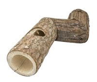 PANAMA PET Drewniany tunel zabawka dla chomika myszy 27 cm