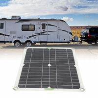 PANEL SOLARNY BATERIA SŁONECZNY ŁADOWARKA 200W 12V AUTO