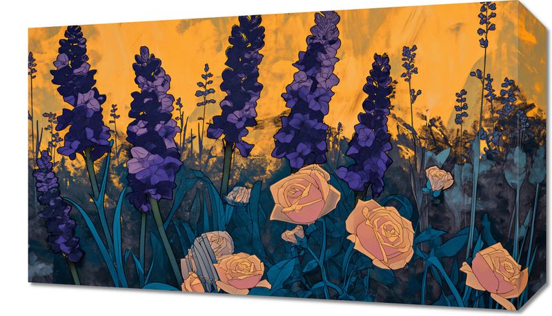 Obraz 50x30cm Złoty Ogród zdjęcie 1