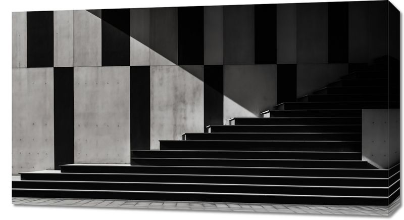 Obraz 90x50cm Geometria w Architekturze zdjęcie 1