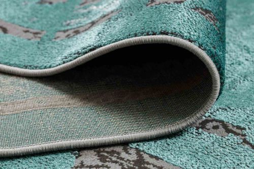 RUG/LU/WELLI/FRAME3/GREEN+ANTHRACITE/160x220 na Arena.pl