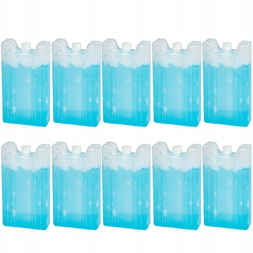 10x DUŻY WKŁAD MROŻĄCY CHŁODZĄCY ŻELOWY DO LODÓWKI TURYSTYCZNEJ 400ml 400G na Arena.pl
