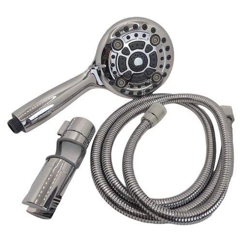 Słuchawka Prysznicowa z Wężem Uchwytem Chrom na Arena.pl