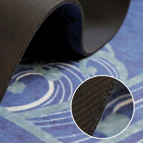 PIĘKNA MATA PREMIUM DO JOGI ĆWICZEŃ STABILNA ZAMSZOWA MIĘKKA 4 MM ZE WZOREM na Arena.pl