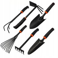 NARZEDIA OGRODOWE ZESTAW NA OGROD LOPATA GRABIE MOTYKA PAZURKI KOPACZKA