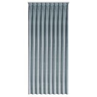 Zasłona gotowa MELANIE 125x270 szara matowa welwet FLEX