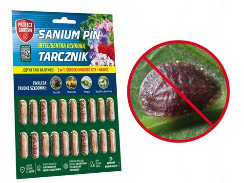 SANIUM PIN 2w1 PAŁECZKI DOGLEBOWE ziemiórki przędziorki wełnowce na Arena.pl