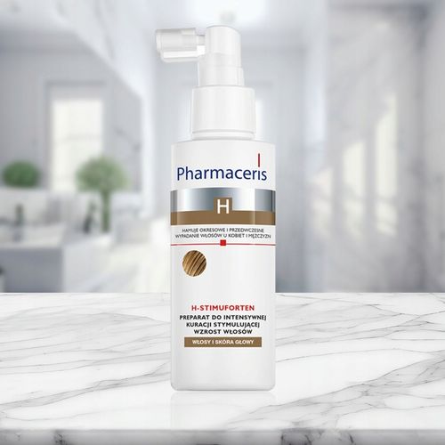 PHARMACERIS H STIMUFORTEN do kuracji stymulującej wzrost włosów 125 ml na Arena.pl