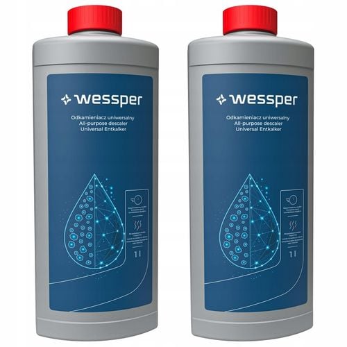 Odkamieniacz do ekspresu do kawy Wessper CleanMax - 2x 1l na Arena.pl