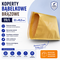 Koperty Bąbelkowe Brązowe A3 I19 19I 50 szt. Bąbelkowe Ochronne na amazon
