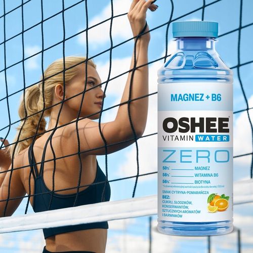 Oshee Zero Vitamin Water Magnez + B6 555ml na Arena.pl