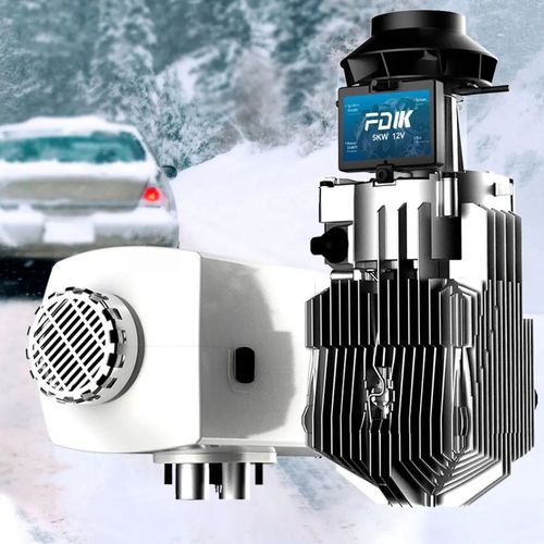 Ogrzewanie postojowe 5kW 12V diesel LCD FDIK nagrzewnica olejowa z dmuchawą na Arena.pl