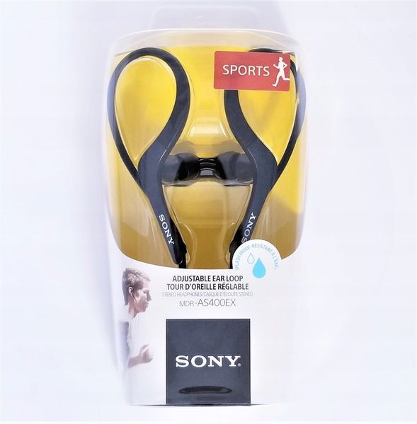 Słuchawki sportowe dokanalowe Sony MDR-AS40OEX zdjęcie 3