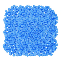 Kubeczki na tusz pigment do tatuażu MAŁE rozmiar- S TATTOO BLUE 500 SZT