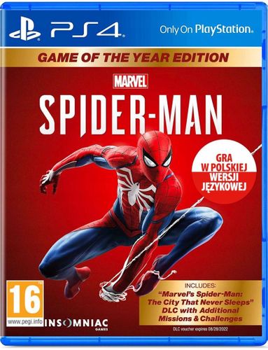 Gra SPIDER MAN GOTY (Blu-ray; PL; od 16 lat) na Arena.pl