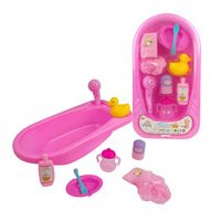 ZESTAW WANNA 40 cm wanienka dla lalki lalek 32 cm akcesoria do kąpieli