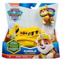 2X Buldożer Spin Master Paw Patrol Basic Vehicle Rubble z figurką