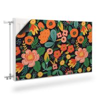 MASKOWNICA Magnetyczna Kaloryfera KWIATY Styl Folkowy 90cm x 60cm