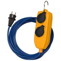 Przedłużacz Zewnętrzny 5m 4 Gniazda Budowlany Brennenstuhl Powerblock IP54