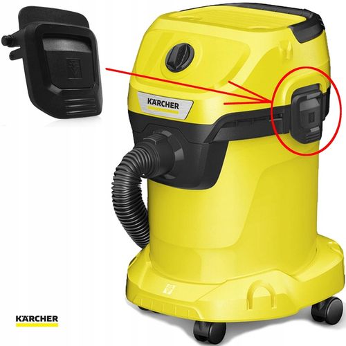 Karcher WD 3 WD 2 nowy typ zamknięcie zapięcie klapka mocowane na Arena.pl