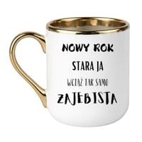 Elegant Biało-Złoty 330 ml