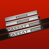 Listwa progowa VOLKSWAGEN PASSAT B7 ALLTRACK Stal nierdzewna 304 połysk