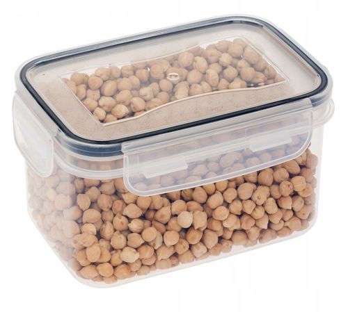 POJEMNIK SŁOIK PLASTIKOWY NA MAKARON KASZE PUDEŁKA NA ŻYWNOŚĆ 15 szt na Arena.pl