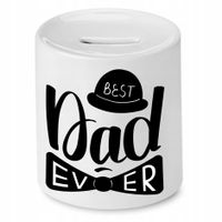 Skarbonka Dla Taty Best Dad Ever Najlepszy Tata Z Nadrukiem Ze Zdjęciem