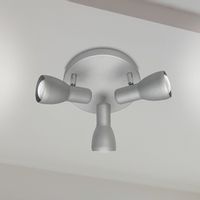 LAMPA sufitowa PICARDO 98-44242 Candellux reflektorowa OPRAWA regulowana szara srebrna