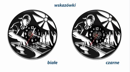 Zegar ścienny z płyty winylowej DJ 133.2 na Arena.pl