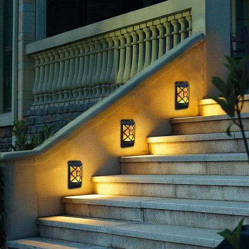 LAMPA SOLARNA ŚCIENNA TAŃCZĄCE PŁOMYKI 36 LED na Arena.pl