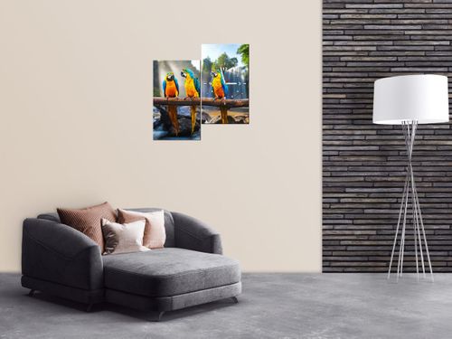 Fotozegar Obraz na płótnie Salon Pokój 60x60cm na Arena.pl