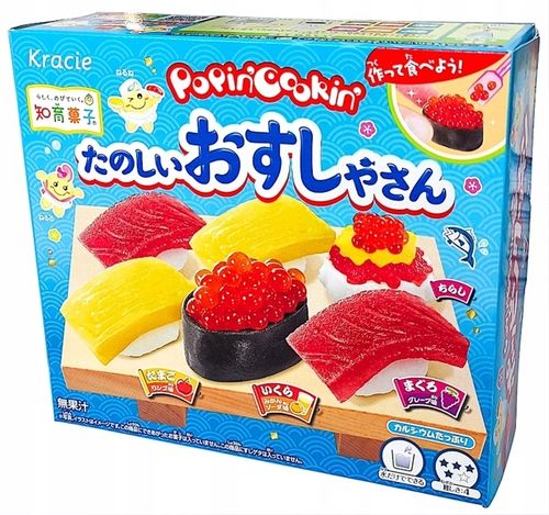 Japoński zestaw słodyczy DIY Popin Cookin Sushi Kit 28,5g - Kracie na Arena.pl